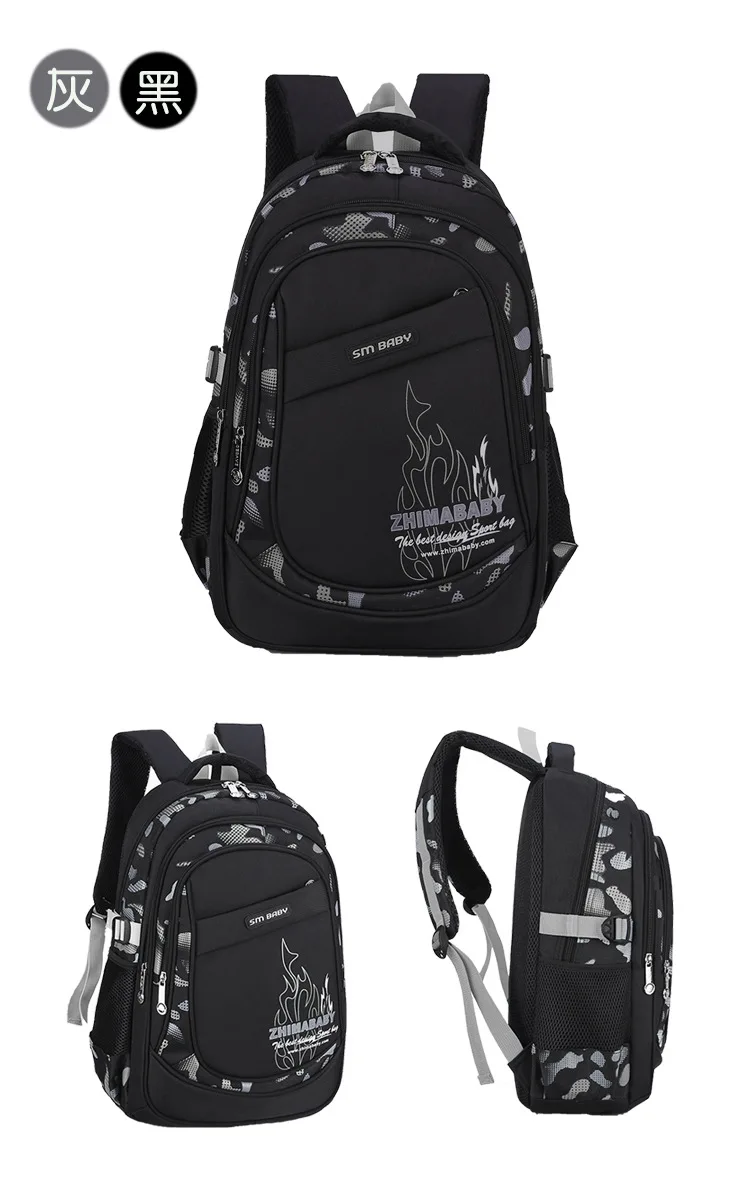 Kids Backpack Primary Children School Bags For Boys Large Orthopedic Backpack Waterproof Schoolbag Big Book Bag Mochila Infantil