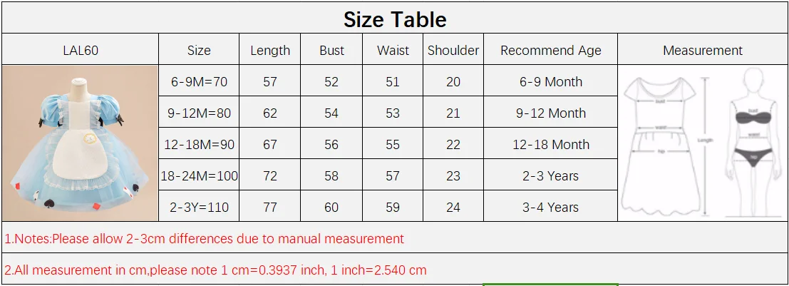 Girl Alice Princess Dresses Baby Girls Lolita Maid Cosplay Dress Vintage Toddler Birthday Tutu Gown Kids Flash Clothes New Wear