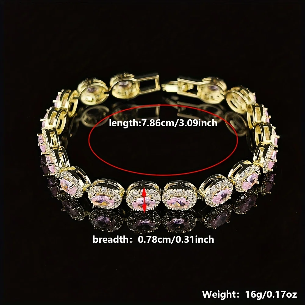 2024 New Luxury Blue Red Green Black Silver Color Bracelet Bangle for Women Anniversary Gift Jewelry Wholesale S6923