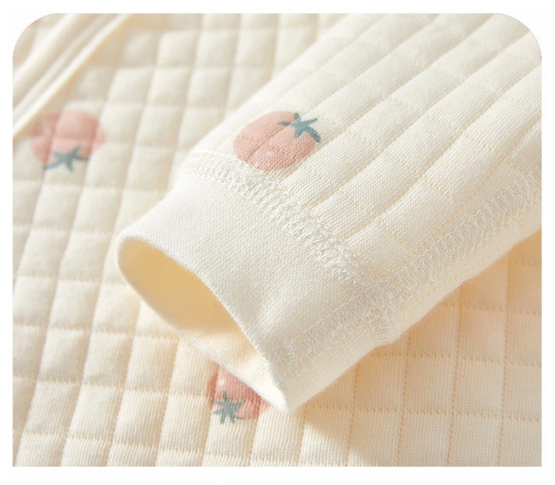 Ircomll Newborn Baby Clothing Autumn Winter Warm Cotton Baby Rompers Pajamas for Girls Boys Infant Home Wear Baby Clothes