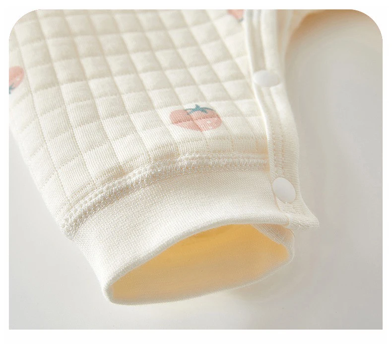 Ircomll Newborn Baby Clothing Autumn Winter Warm Cotton Baby Rompers Pajamas for Girls Boys Infant Home Wear Baby Clothes