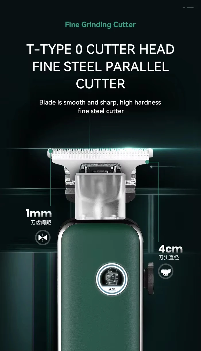 Kemei KM-5098 KM-2027 Professional Hair Clipper And Beard Trimmer New Design USB Rechargeable Shaver For Men Electric Clippers