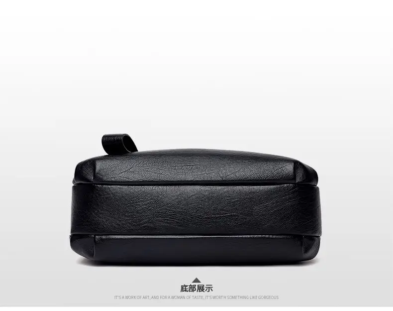 New Women's Shoulder Purse Bag Fashion Atmosphere Crossbody Messenger Bag Women's Large-capacity Mother Handbag Soft Leather Bag