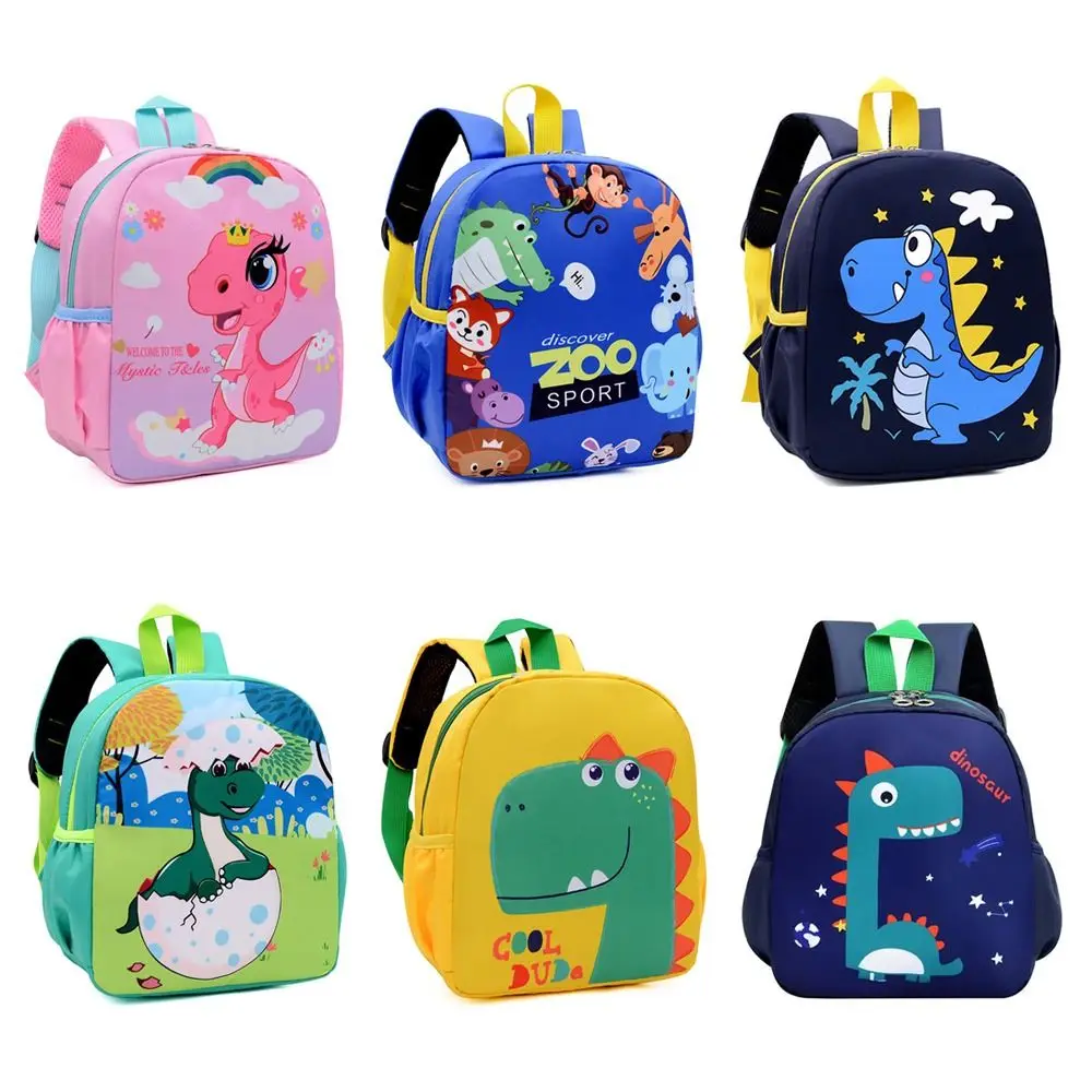 Children Dinosaur Bag Shoulders Bag Kindergarten Backpack Cartoon Cute Little Animal Little Dinosaur Backpack Handbags