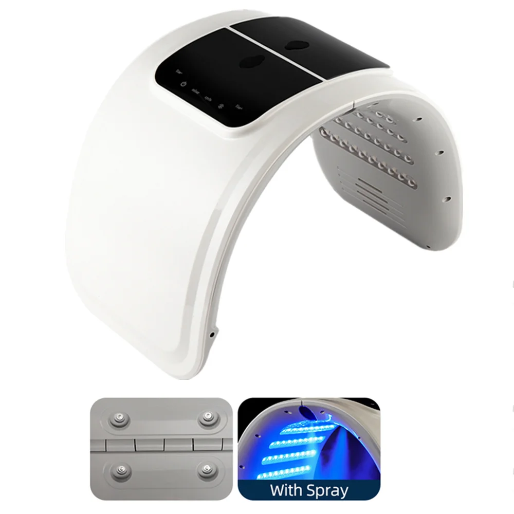 Skin Hydrating Sprayer LED Mask Facial Machine Nano Mist 7 Colors LED Photon Machine Face&Body Salon SPA Home Use Skin Care