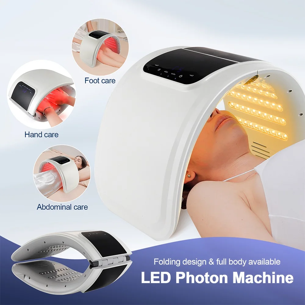 Skin Hydrating Sprayer LED Mask Facial Machine Nano Mist 7 Colors LED Photon Machine Face&Body Salon SPA Home Use Skin Care