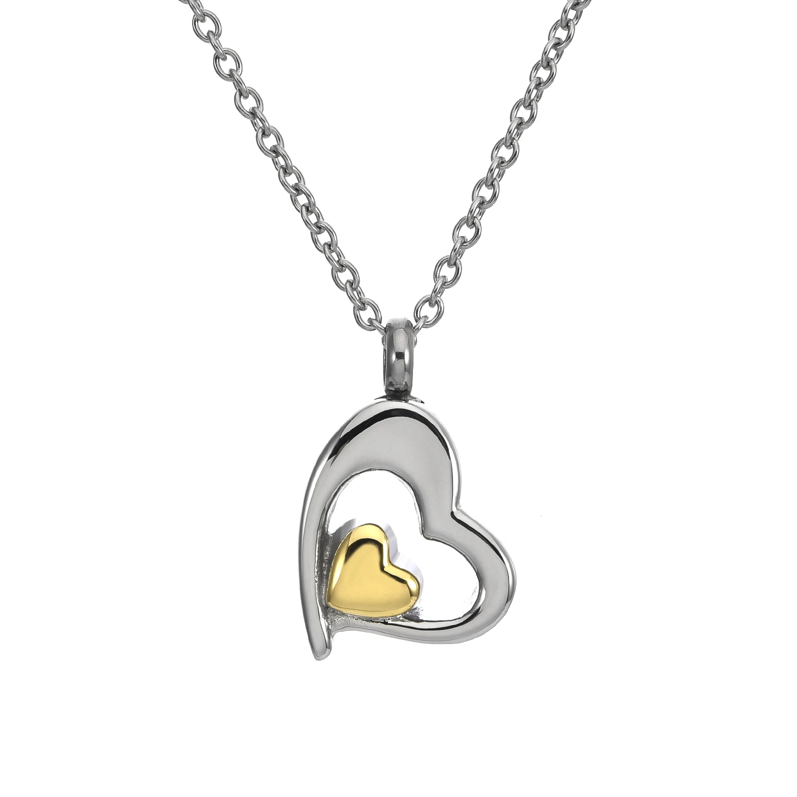 Cremation Jewelry for Ashes for Human Keepsake Stainless Steel Memorial Pendant Cremation Urn Necklace for Human Ashes