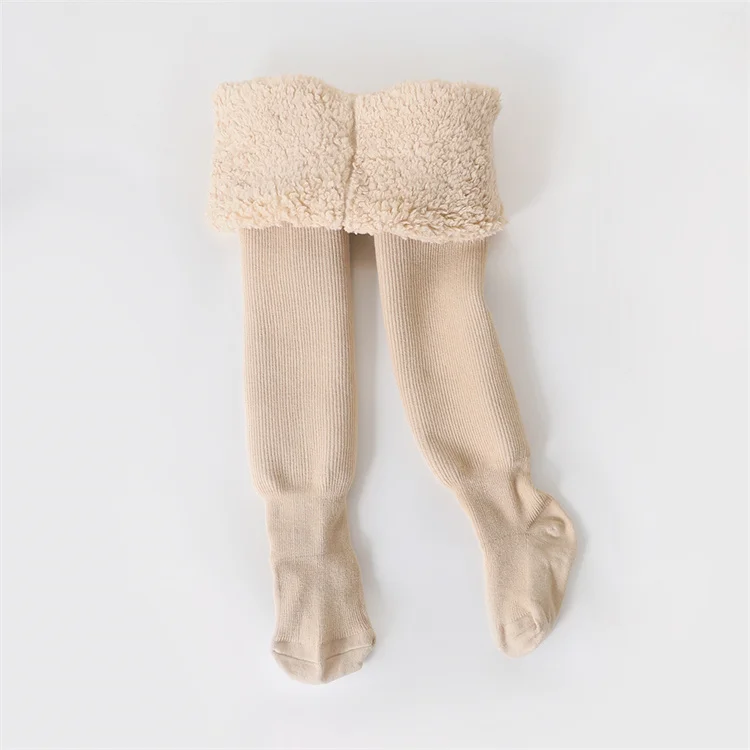 Lawadka Kids Girls Leggings Winter Thicken Soft Toddler Tights for Girls Snow Keep Warm Children's Pantyhose 0-8Y Baby Legging