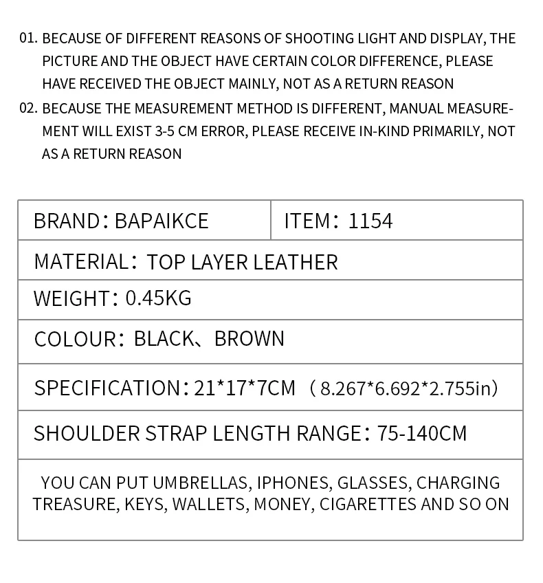 Men's Shoulder Bag Business Casual Vintage Messenger Bag High Quality Leather Men's Travel Shoulder Bag