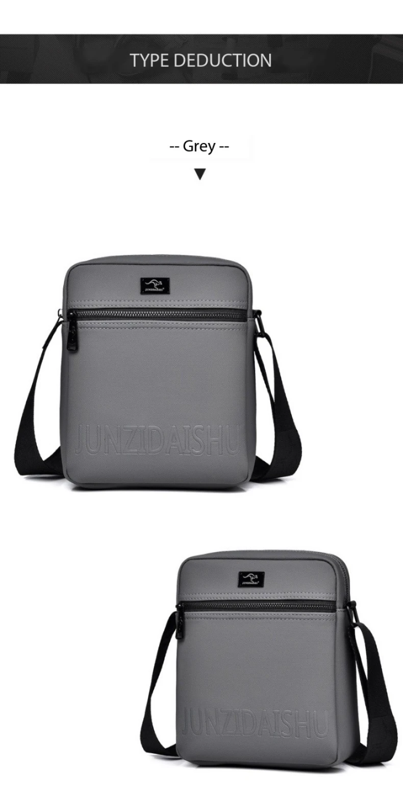 Luxury Brand Simple Men Business Messenger Bag For Man Oxford Casual Small Shoulder Bag Male Blue Waterproof Nylon Crossbody Bag