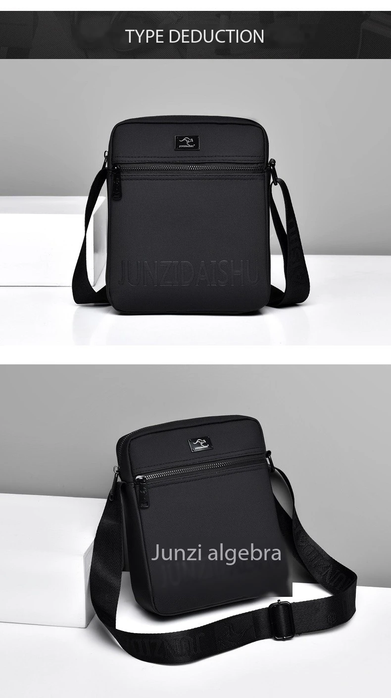 Luxury Brand Simple Men Business Messenger Bag For Man Oxford Casual Small Shoulder Bag Male Blue Waterproof Nylon Crossbody Bag