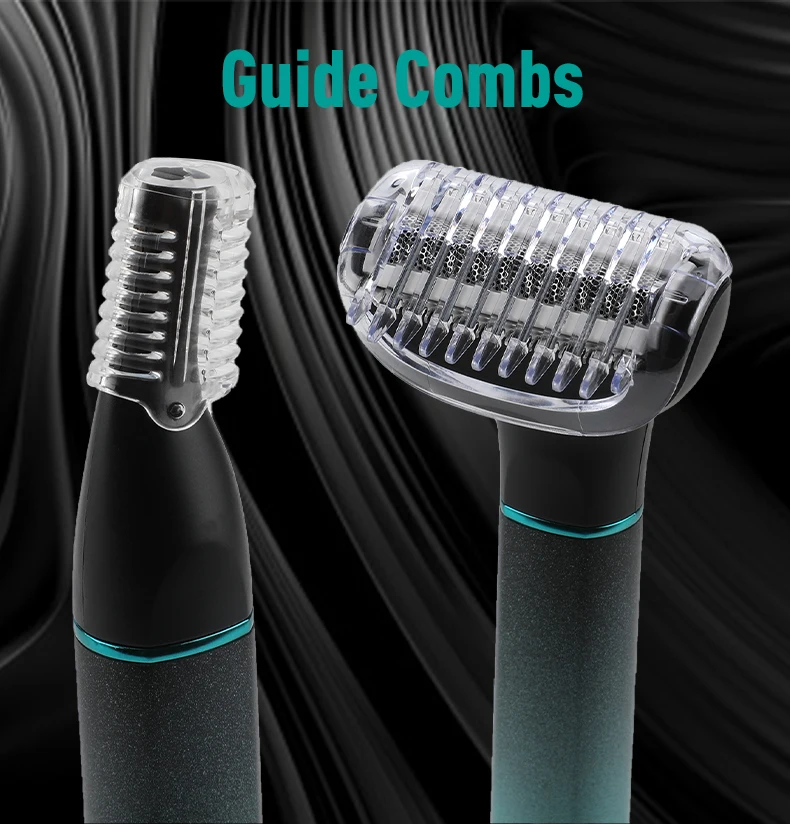 VGR 625 3in-1 Men's Personal Hair Trimming Set Rechargeable Professional Foil Shaver Portable Nose Hair Ear Hair Eyebrow Trimmer