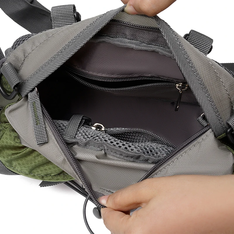 Outdoor Sports Waist Bag Hiking Cycling Climbing Storage Bag Versatile Travel Mountaineering Waist Bag