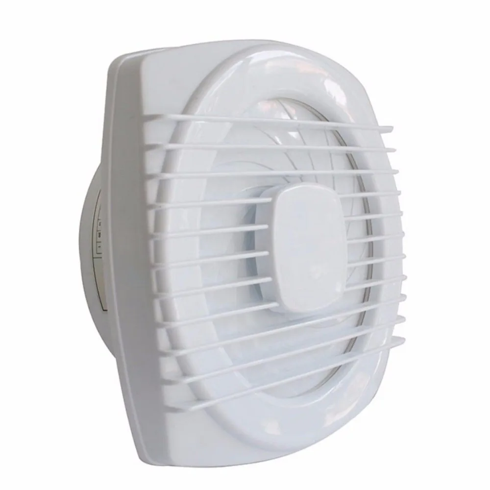 220V 4/6/7inch 110/150/180mm Silence Ventilating Strong Exhaust Extractor Fan for Window Wall Bathroom Toilet Kitchen Mounted