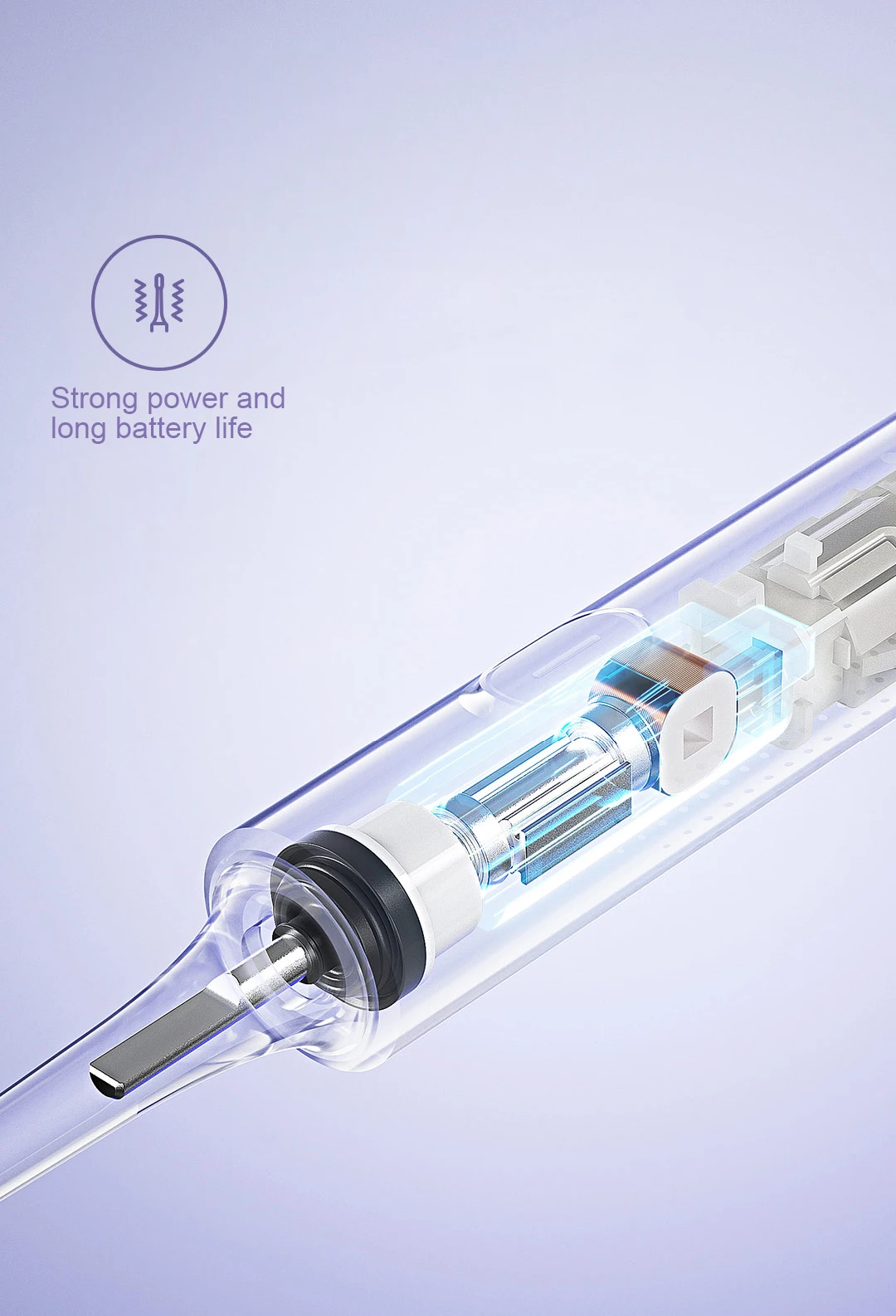MIJIA Sonic Electric Toothbrush T302, USB Rechargeable, IPX8 Waterproof, Battery Life 150 Day, 4 Modes, Toothbrushes Whitening