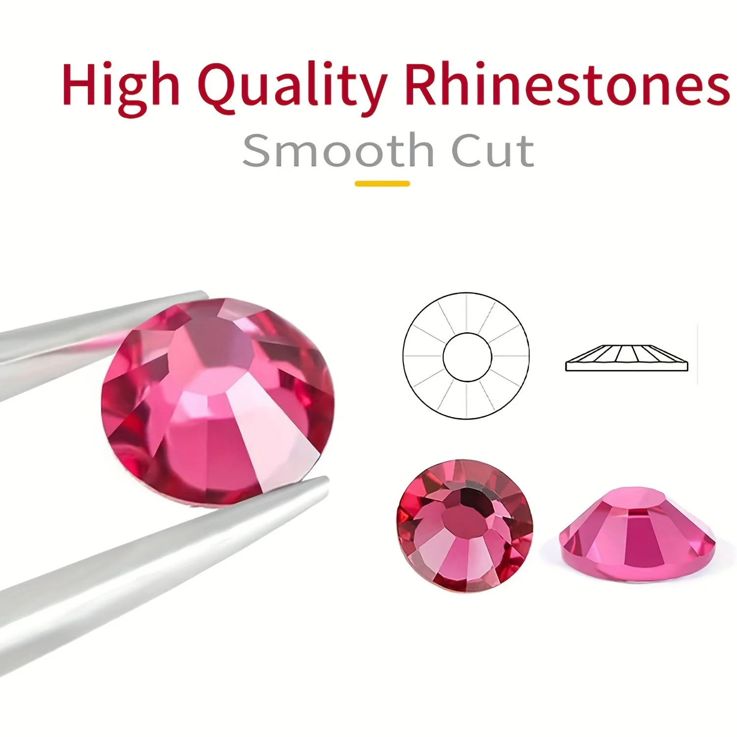 Resin Jelly Rhinestones - 16000pcs Mixed-Color Non Hotfix Flatback Gems with Pick Pen Tweezer for Crafting - DIY Crafts NAIR ART