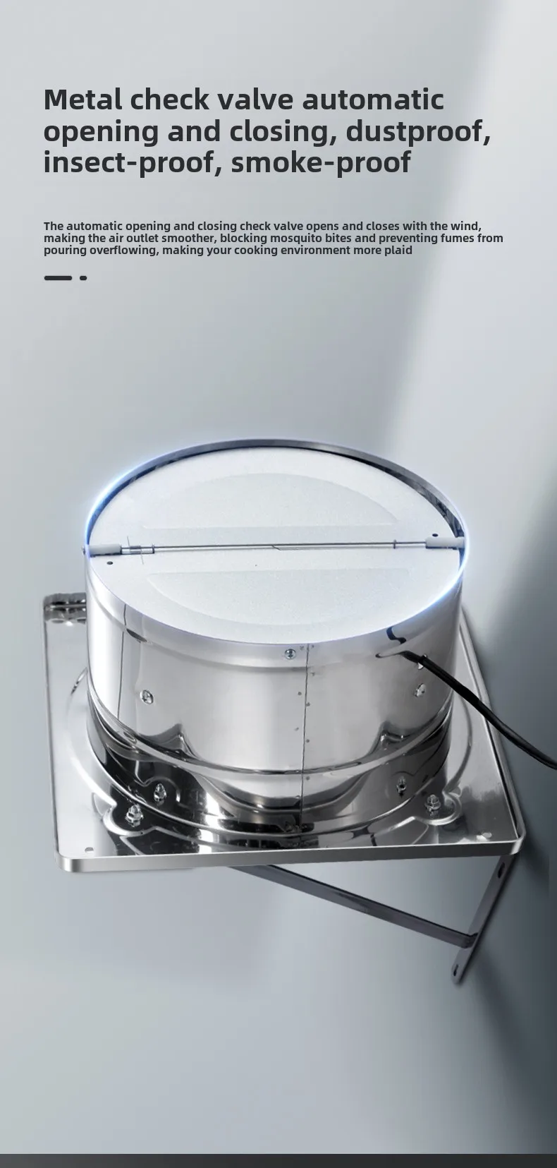 6/8Inch Extractor Ventilation Fan Exhaust Air Blower High Speed Bathroom Kitchen Toilet Air Vent Window Wall Exhaust Fan