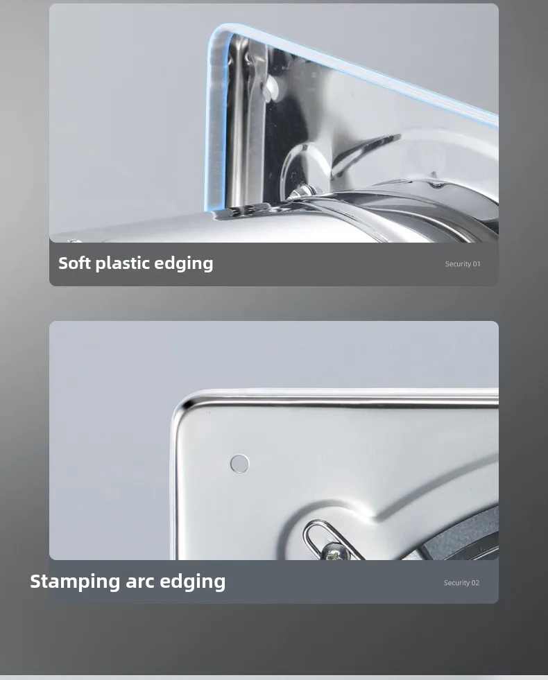 6/8Inch Extractor Ventilation Fan Exhaust Air Blower High Speed Bathroom Kitchen Toilet Air Vent Window Wall Exhaust Fan