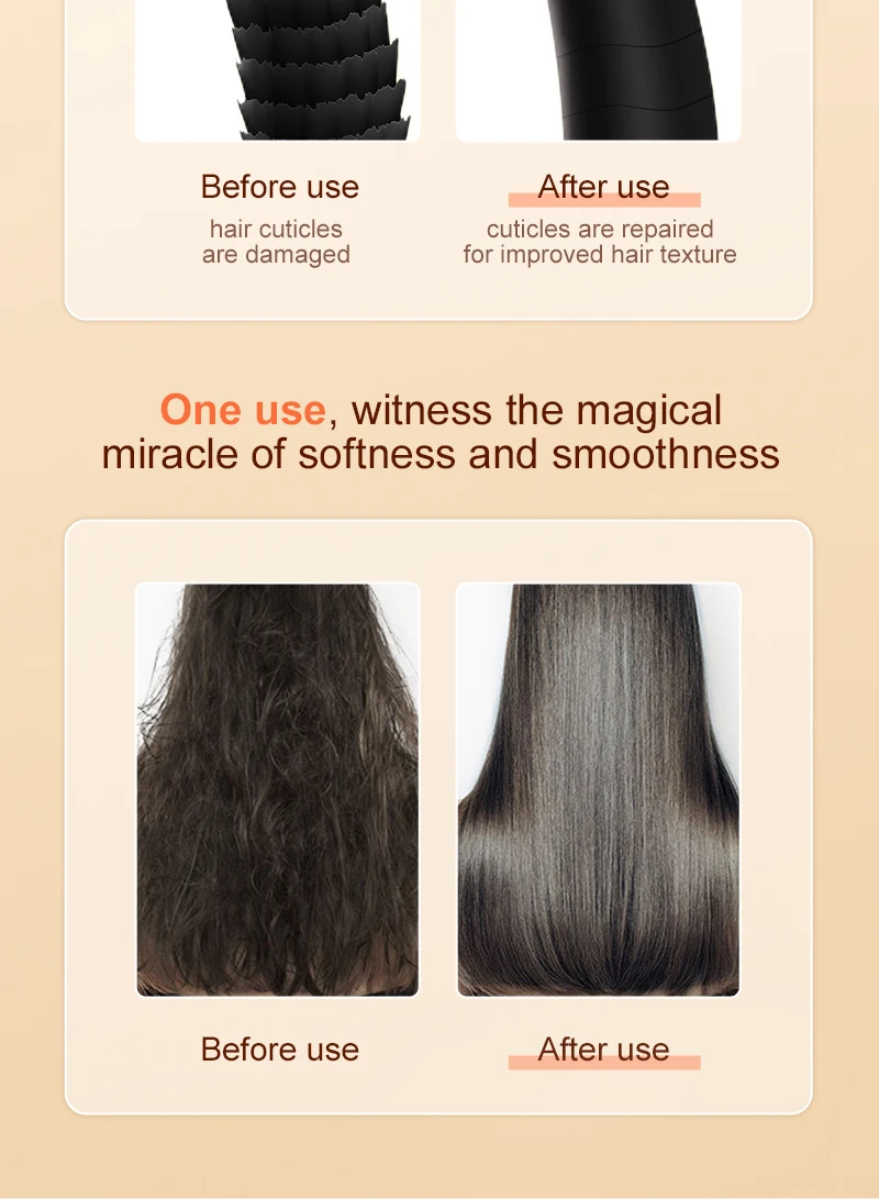PURC Magic Instant Smooth Hair Serum Nourishing Repair Damaged Leave-In Hair Oil Anti-Frizz Softness Hair Care