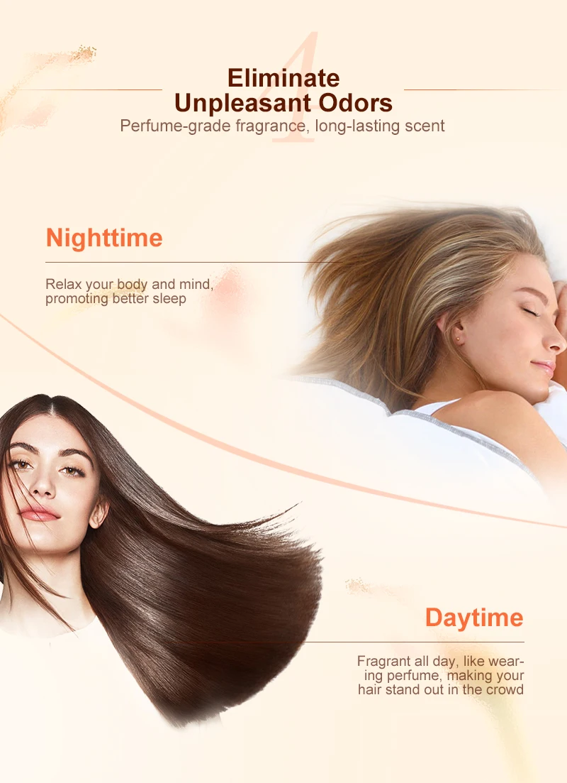 PURC Magic Instant Smooth Hair Serum Nourishing Repair Damaged Leave-In Hair Oil Anti-Frizz Softness Hair Care