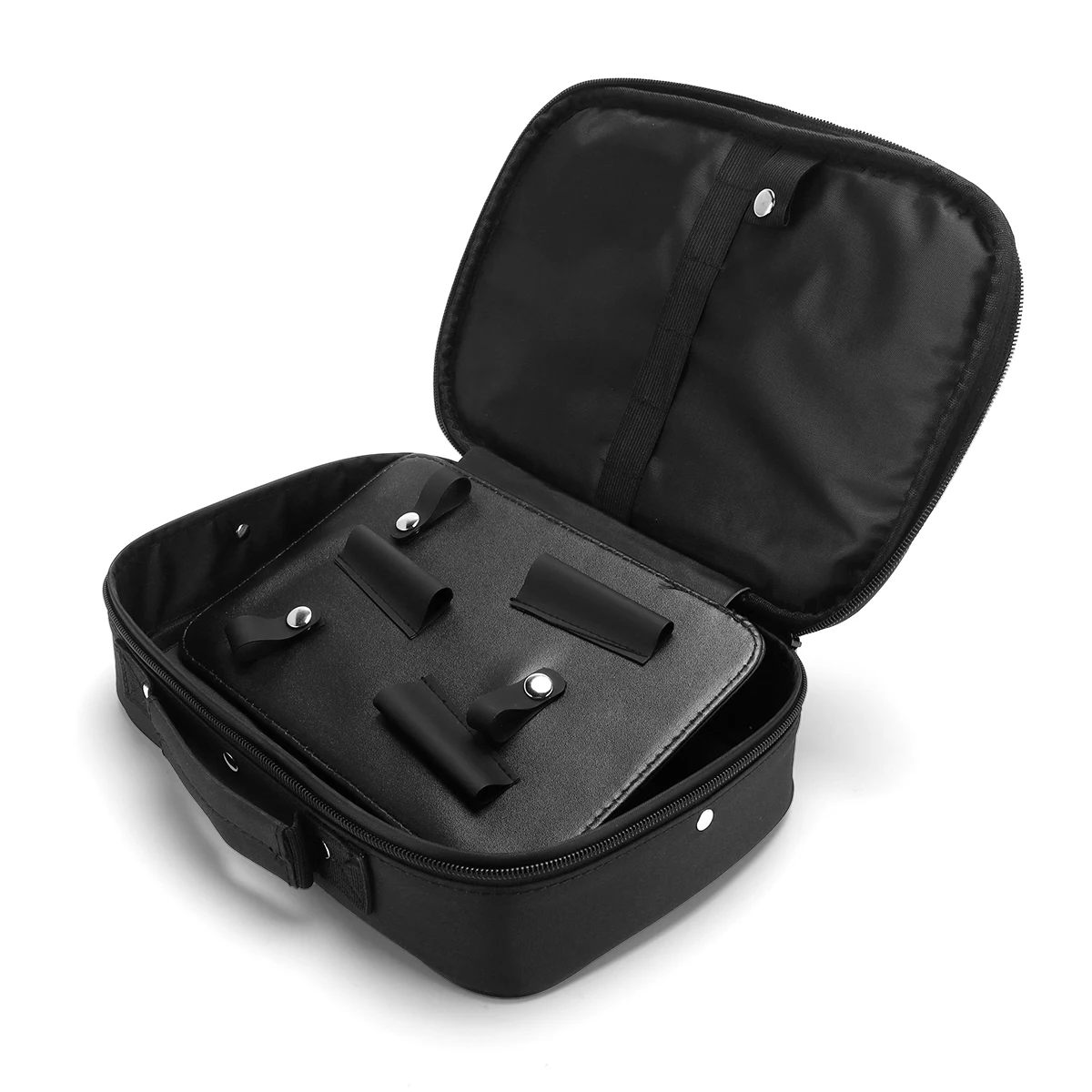 Black Barber Electric Clipper Bag Salon Hairdressing Tool Storage Travel Shaver Organizer Beard Trimmer Box Holder for Carrying