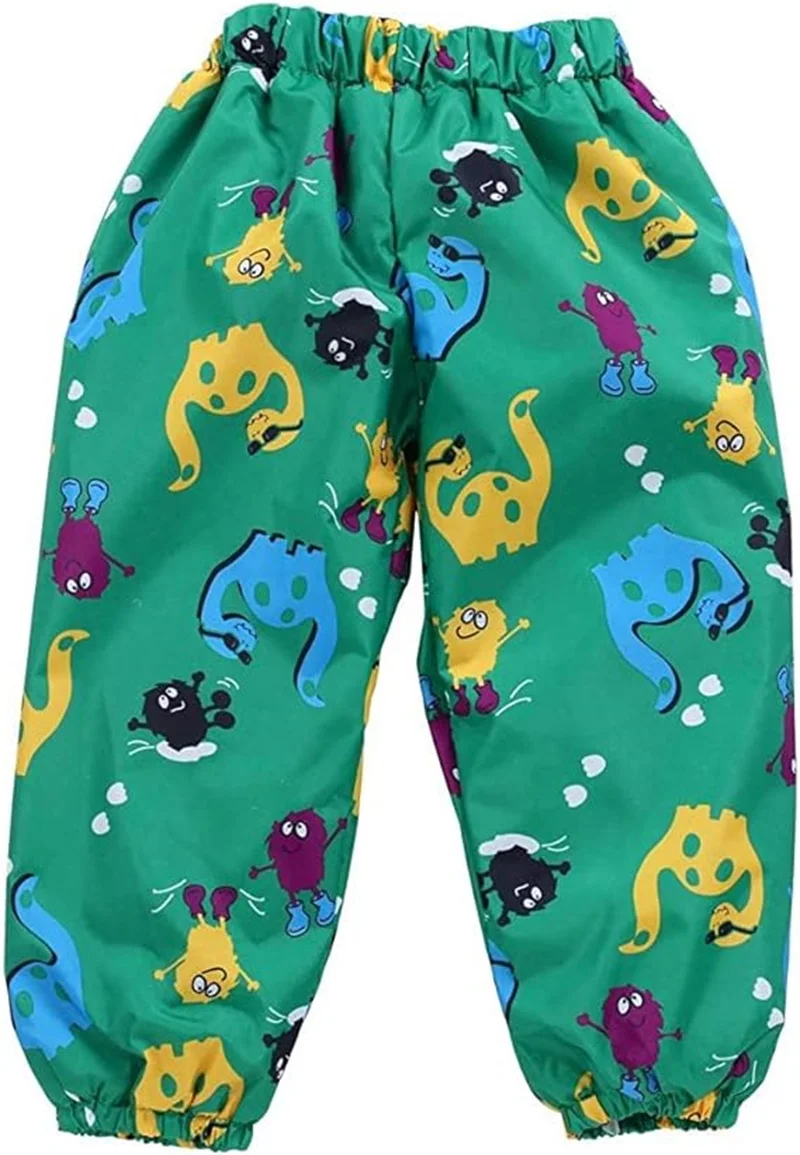 Children's Clothing Sets Cartoon Raincoat Suit Girls Boys Sets Waterproof Top and Pants 2pcs For Kids Hooded Jacket And Trousers