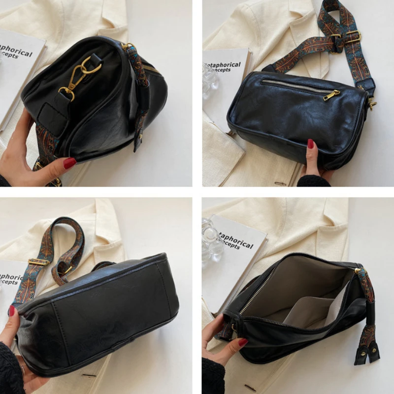Explosive Shoulder Bag Dumpling Women's Popular Bag Female New Fashion Broadband Pillow Bag
