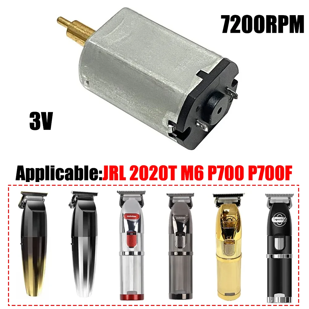 7200RPM Hair Clipper 3V Motor Engine Rotor Professional Repair Replacement Tool Compatible Trimmer JRL 2020T Madeshow M6 P700F