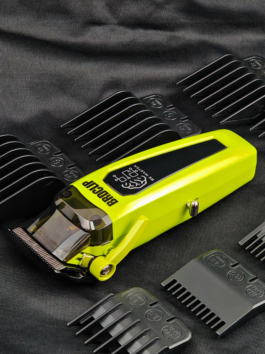BRDCLIP BRD-106 7500RPM Professional Men's Hair Clipper with Base Charger DLC Hair Cutting Machine Hair Trimmer