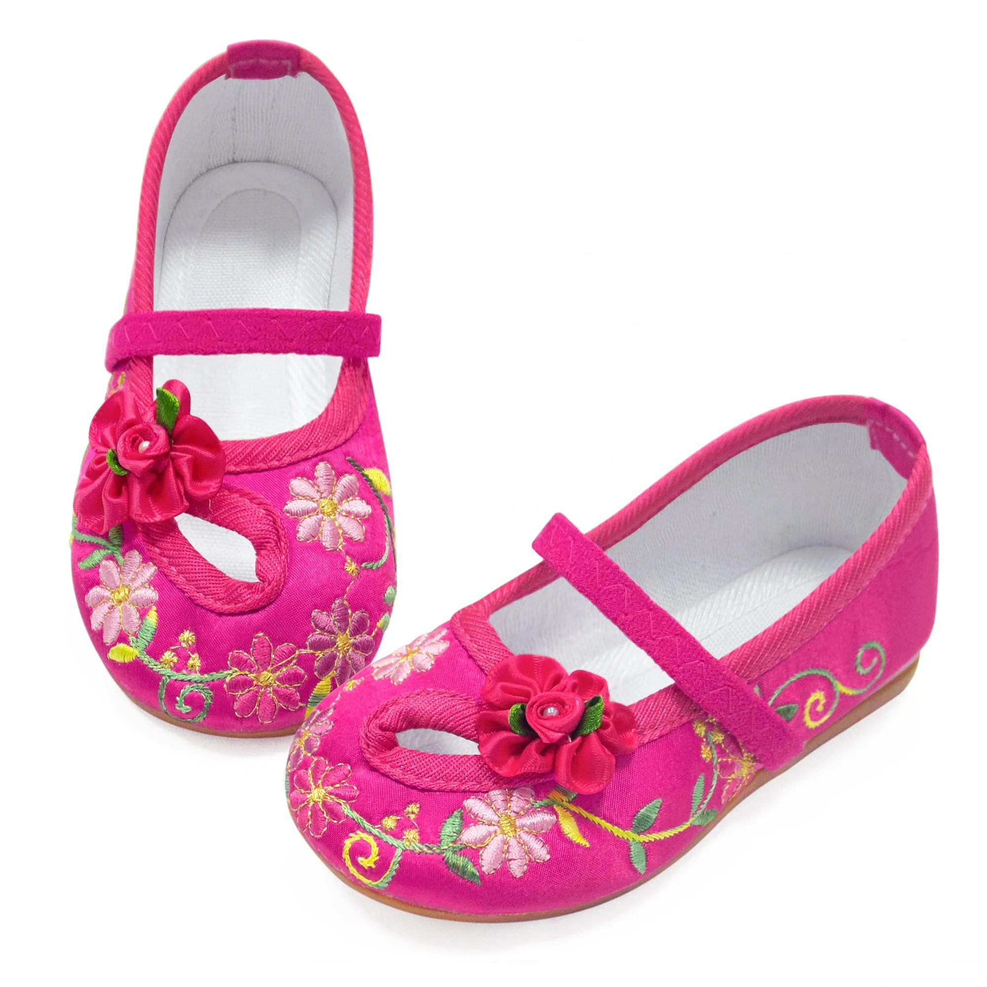 Little Girls Casual Comfortable Flats Shoes Kids Movie Same Style Encanto Mirabel Isabela Madrigal Carnival Party Cosplay Shoes