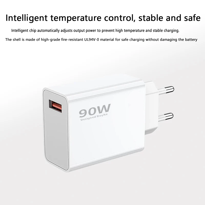 90W USB Fast Charger for Xiaomi 15 14 13 12 11 10 Ultra Note 12T 13 Pro Turbo Quick Charge Type C USB Charging Cable