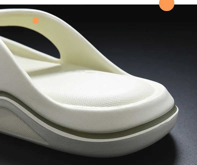 New Man Women Slippers Flip Flops Indoor Outdoor Beach Sandals Super Soft Bottom Slides Non-slip Thick Soled Women Slippers