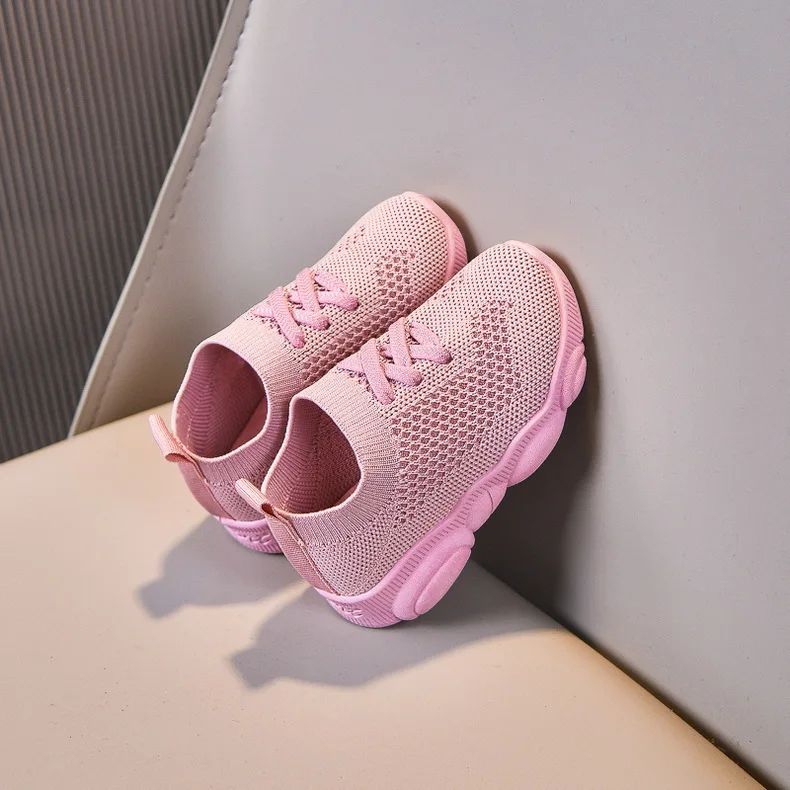 Kids Shoes Anti-slip Soft Rubber Bottom Baby Sneaker Casual Flat Sneakers Shoes Children size Kid Girls Boys Sports Shoes