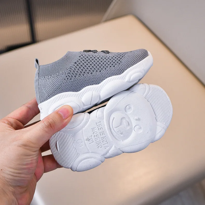 Kids Shoes Anti-slip Soft Rubber Bottom Baby Sneaker Casual Flat Sneakers Shoes Children size Kid Girls Boys Sports Shoes