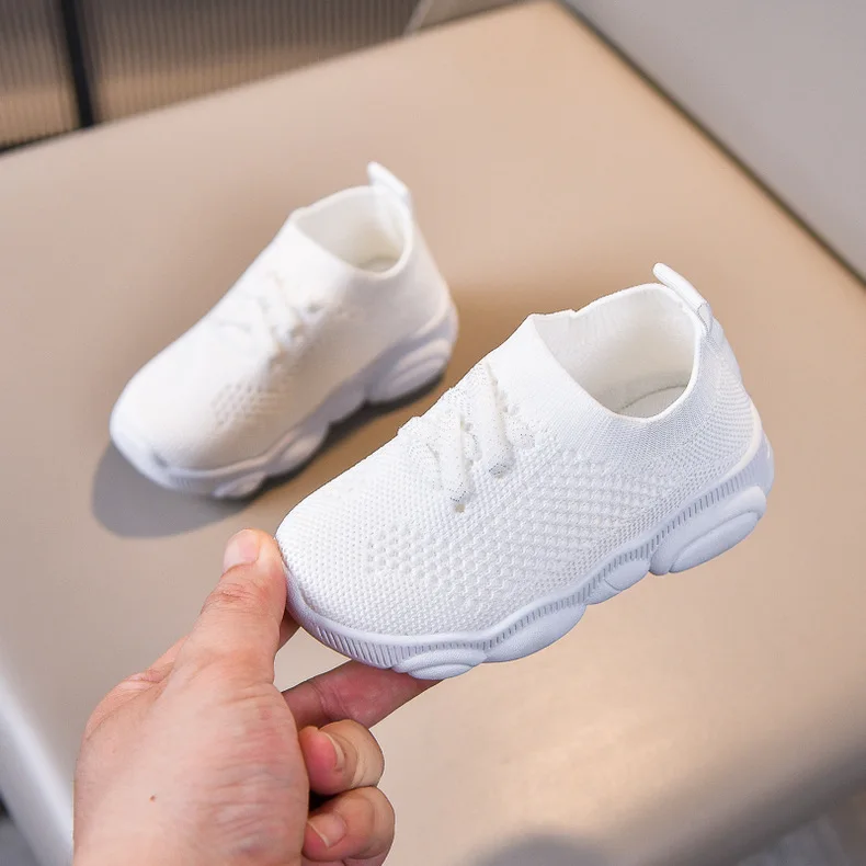 Kids Shoes Anti-slip Soft Rubber Bottom Baby Sneaker Casual Flat Sneakers Shoes Children size Kid Girls Boys Sports Shoes