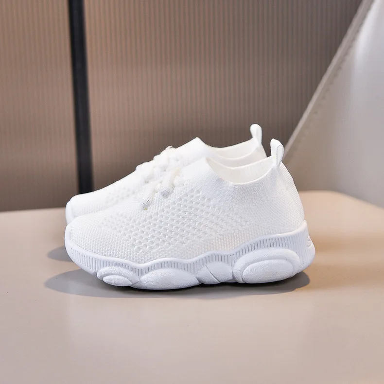Kids Shoes Anti-slip Soft Rubber Bottom Baby Sneaker Casual Flat Sneakers Shoes Children size Kid Girls Boys Sports Shoes