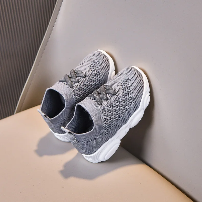 Kids Shoes Anti-slip Soft Rubber Bottom Baby Sneaker Casual Flat Sneakers Shoes Children size Kid Girls Boys Sports Shoes