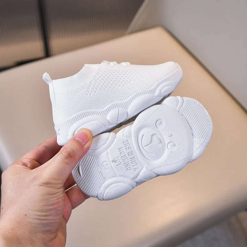 Kids Shoes Anti-slip Soft Rubber Bottom Baby Sneaker Casual Flat Sneakers Shoes Children size Kid Girls Boys Sports Shoes