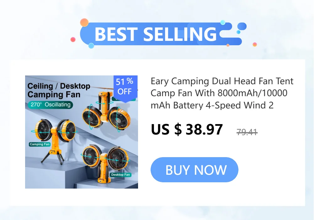 Eary Portable Magnetic Fan With 1200mAh Battery Usb Rechargeable 180 Adjustable 4 Speed Wind Personal Ultra-thin Air Cooling Fan