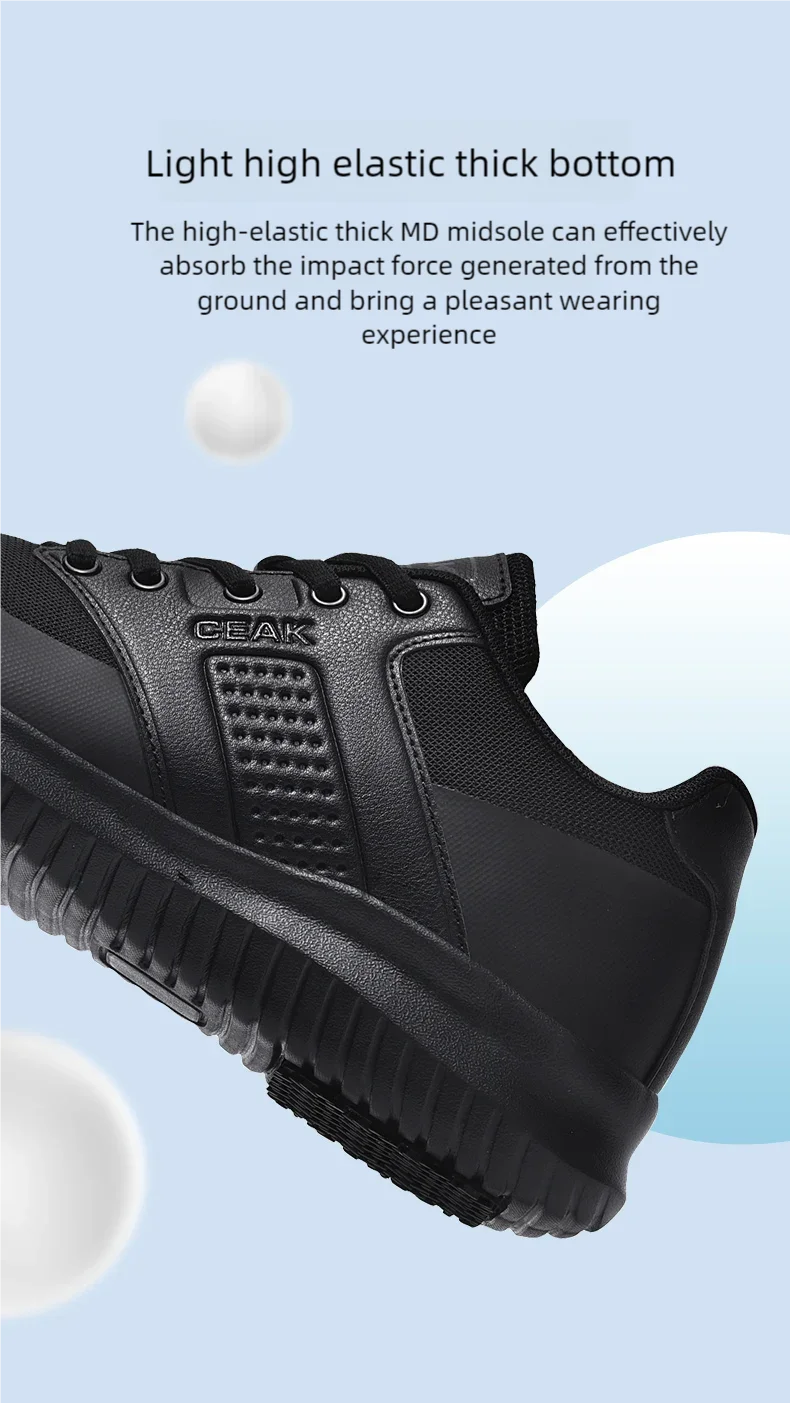 Chef Shoes Non-Slip Four Seasons Breathable Hotel Kitchen Work Shoes Light Outdoor Men's Plus Size Casual Sports Walking Shoes