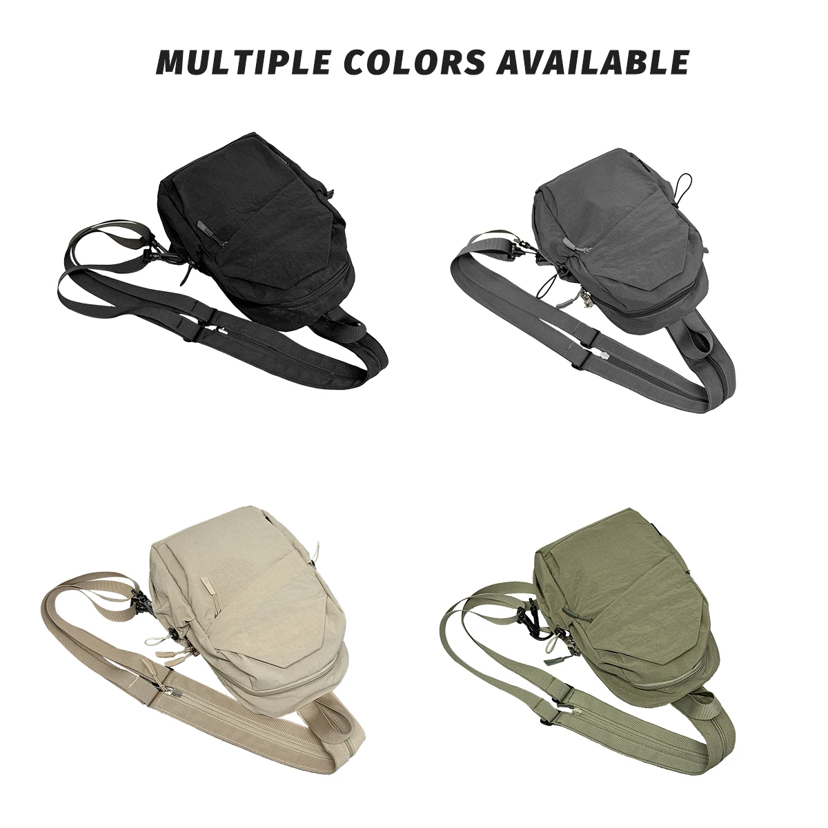 2026 New Trendy Portable Messenger Bag Women's Multifunctional Chest Bag Small Backpack All-Match Shoulder Bag Leisure Travel