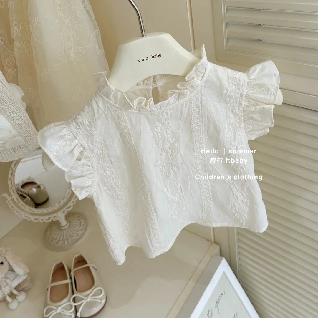 Baby Strap Dress Set Summer 2026 New Korean Girls Summer Dress Children Princess Two Piece Set Children Clothing