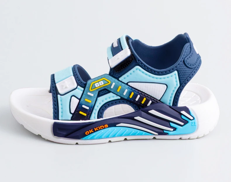 Sports Style Sandals For Students Boys & Girls Soft Bottom Casual Beach Shoes Kids‘ Toddler Sandals Summer