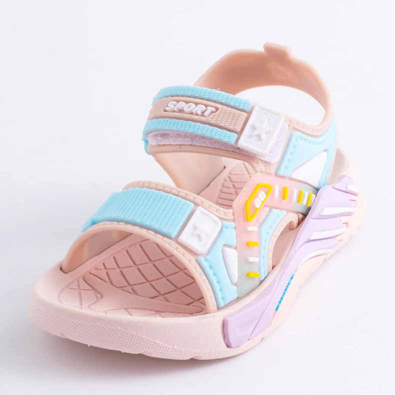 Sports Style Sandals For Students Boys & Girls Soft Bottom Casual Beach Shoes Kids‘ Toddler Sandals Summer