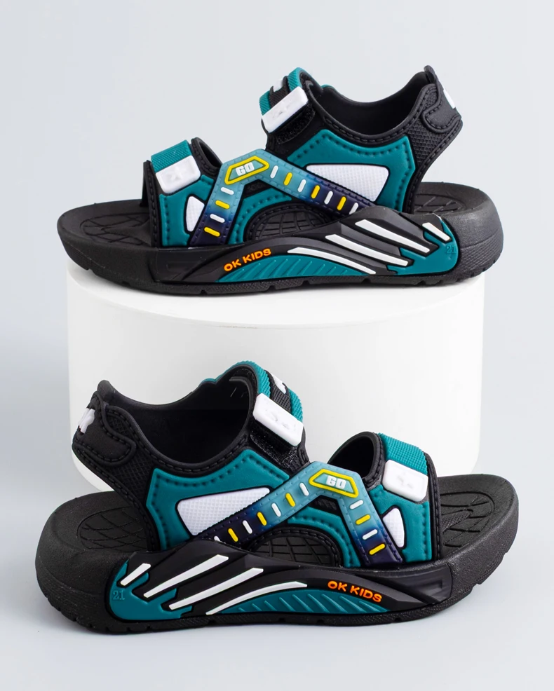 Sports Style Sandals For Students Boys & Girls Soft Bottom Casual Beach Shoes Kids‘ Toddler Sandals Summer
