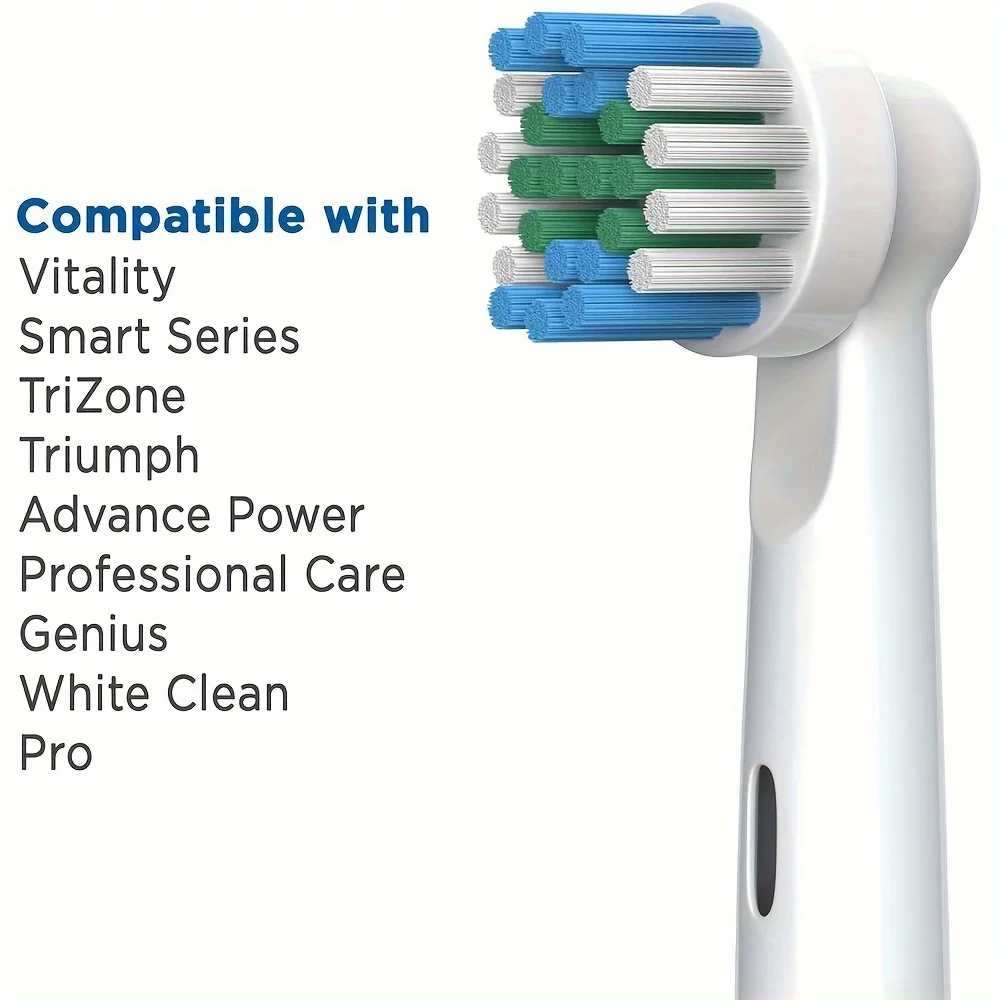 12/16pcs Replacement Toothbrush Heads for Oral-B, Refill Pro 500/1000/1500/3000/3757/5000/7000/7500/8000 D9511 D20 D25 D30 D32