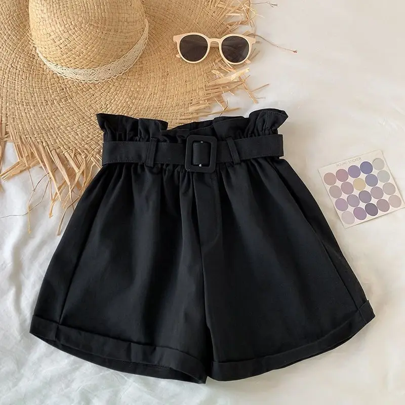 Summer Clothes for Girls Candy Color Kids Cotton Shorts for Girls Summer Casual Wear Thin Breathable Outdoor Sports Pants