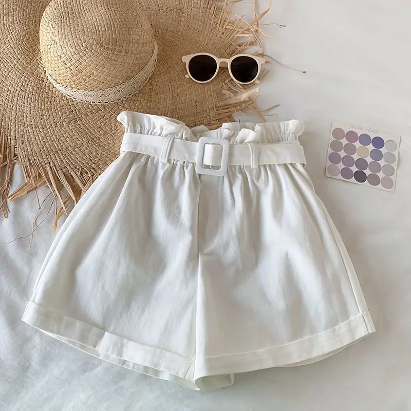Summer Clothes for Girls Candy Color Kids Cotton Shorts for Girls Summer Casual Wear Thin Breathable Outdoor Sports Pants