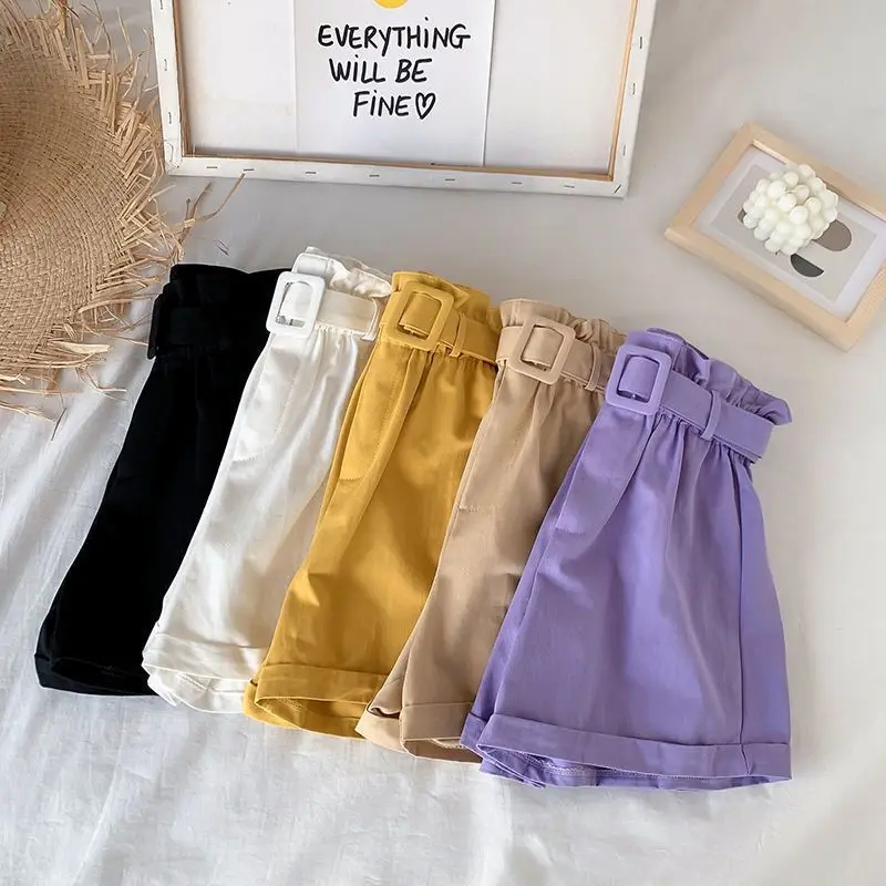 Summer Clothes for Girls Candy Color Kids Cotton Shorts for Girls Summer Casual Wear Thin Breathable Outdoor Sports Pants