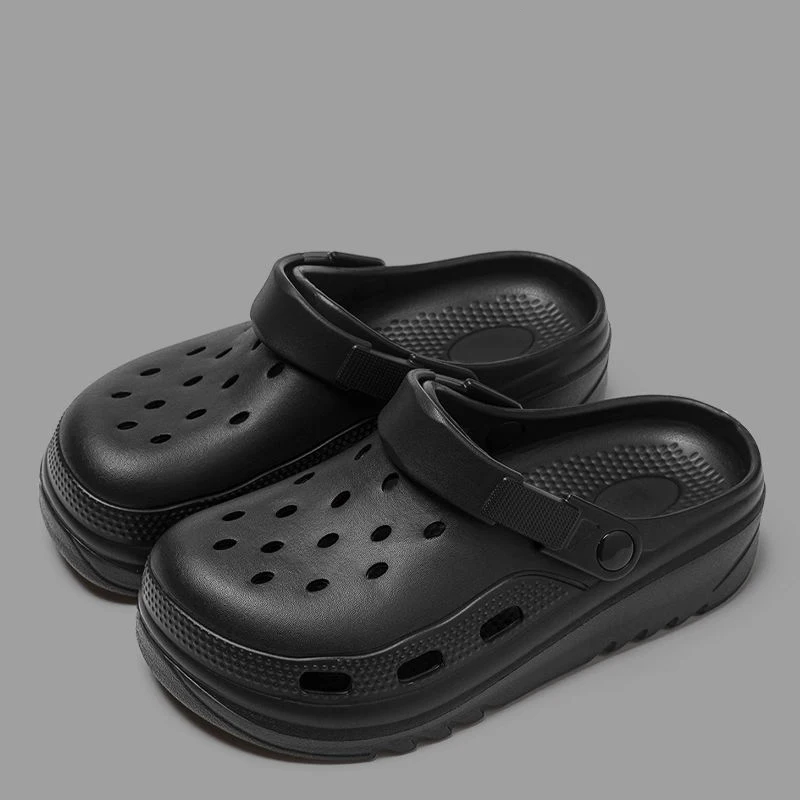 Women Home Slippers Garden Clogs Shoes Men's Sandals Flip Flops Summer Outdoor Couple Beach Slipper Closed Toe Non Slip Sandals